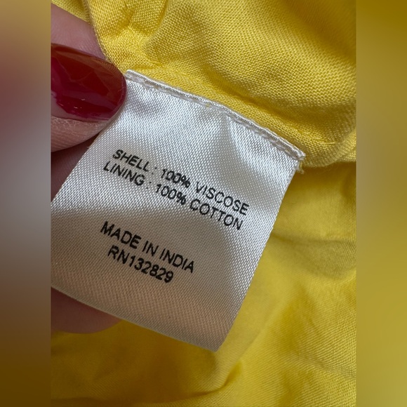 Majorelle Esther Midi Dress in Canary Yellow size Small $215 - Picture 11 of 12